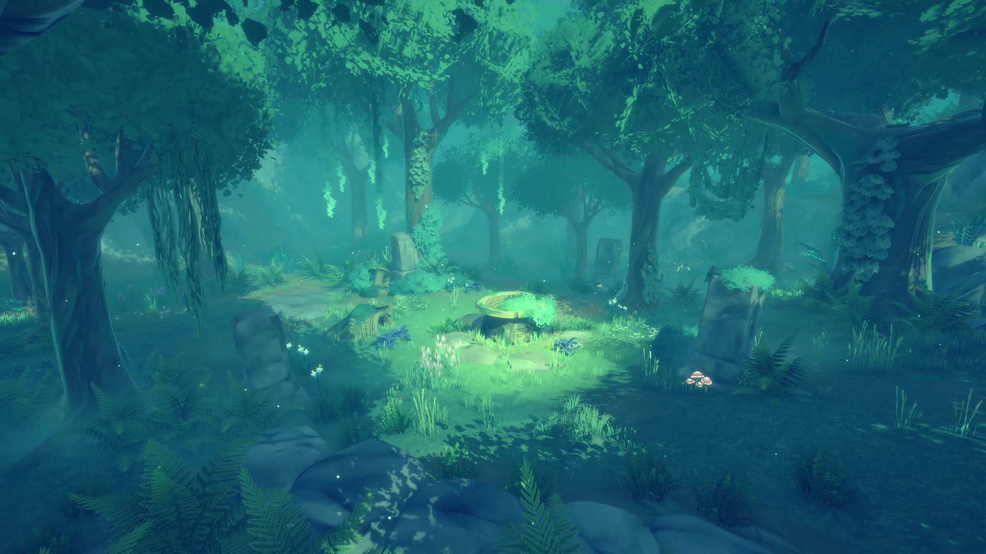 FANTASTIC - Ancient Forest Low-poly 3D model_9