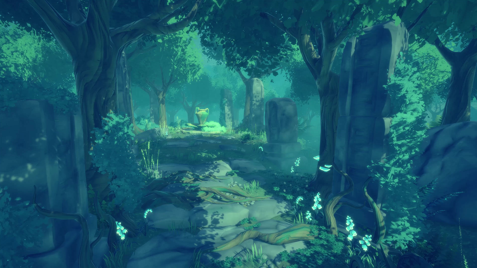 FANTASTIC - Ancient Forest Low-poly 3D model_10