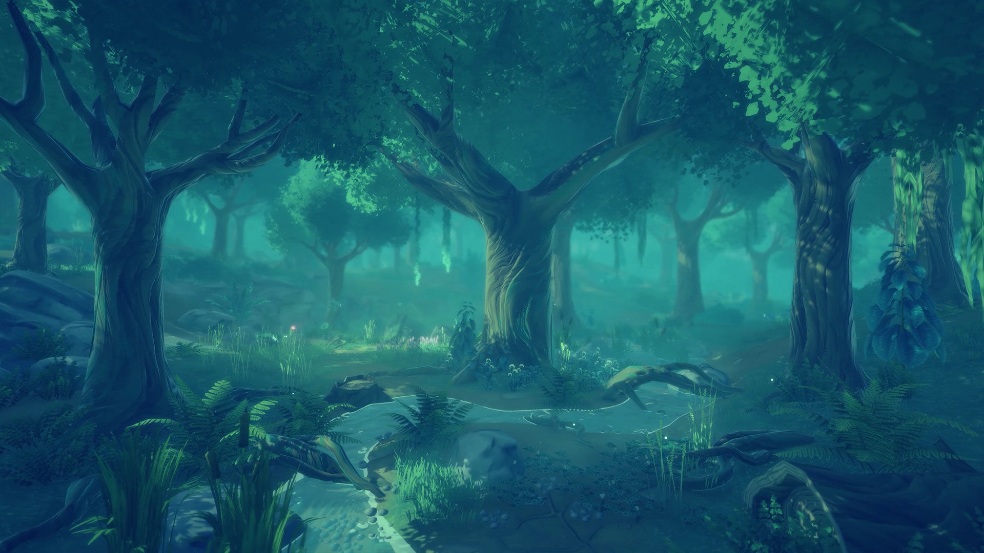 FANTASTIC - Ancient Forest Low-poly 3D model_8