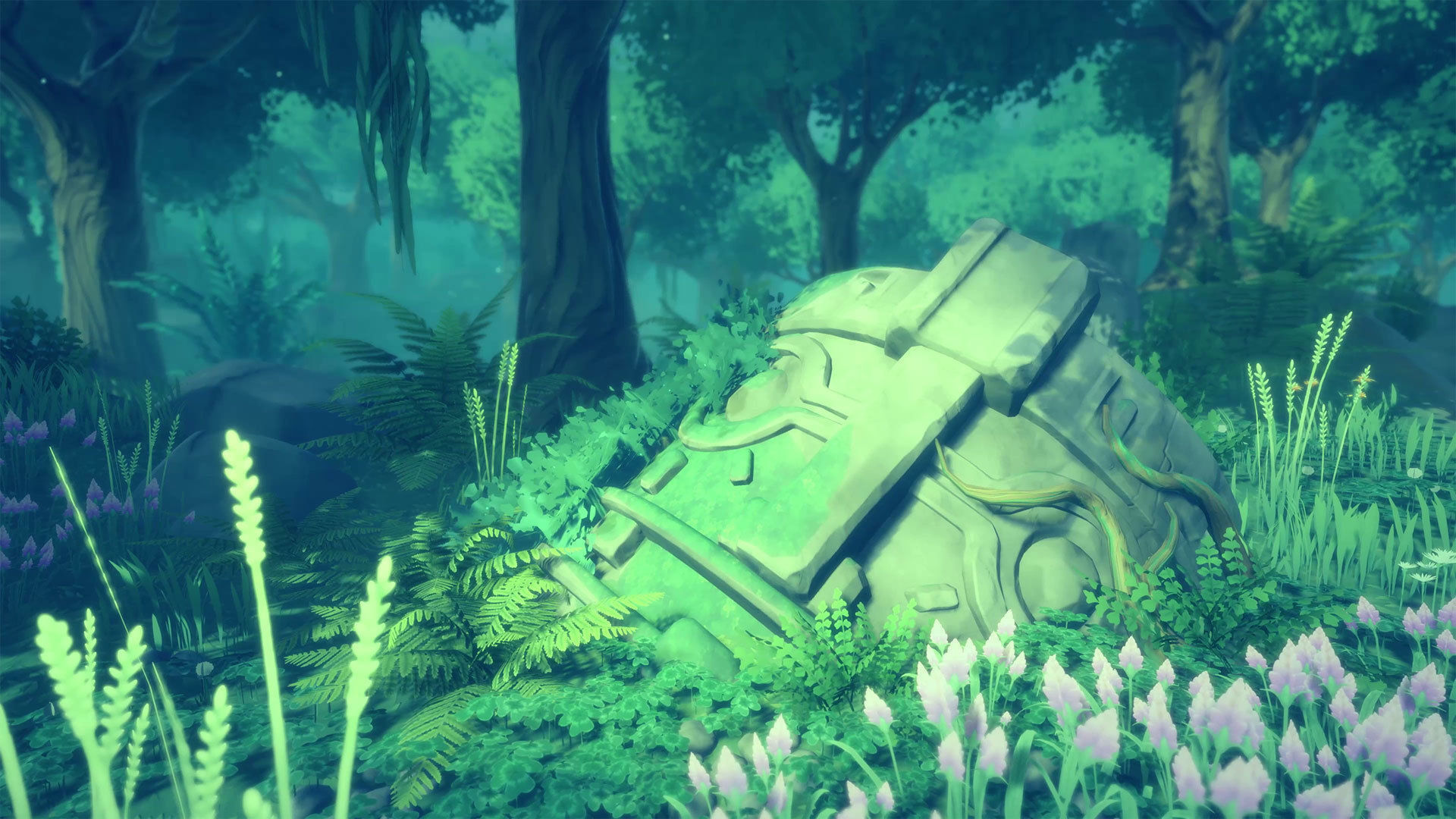 FANTASTIC - Ancient Forest Low-poly 3D model_13
