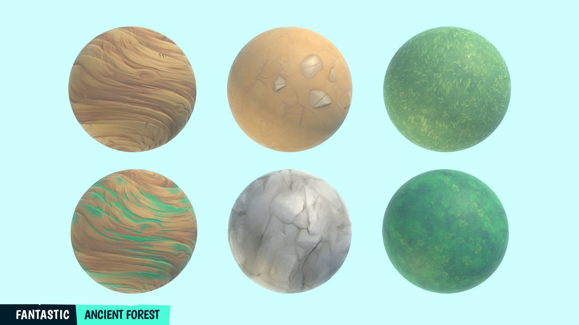 FANTASTIC - Ancient Forest Low-poly 3D model_21