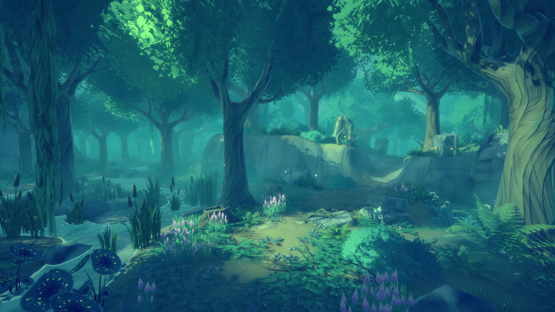 FANTASTIC - Ancient Forest Low-poly 3D model_7