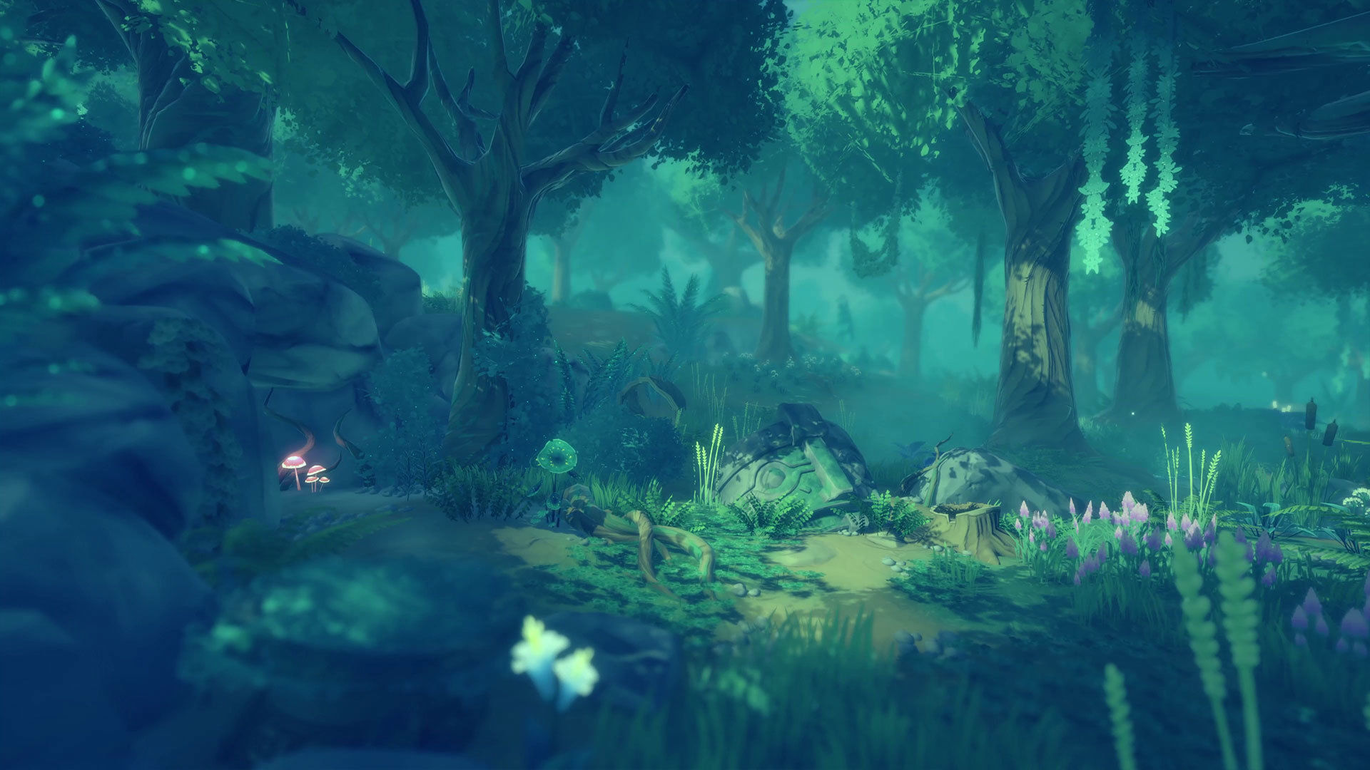 FANTASTIC - Ancient Forest Low-poly 3D model_5