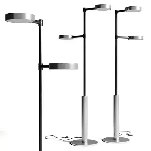 Two Cylinders Floor Light