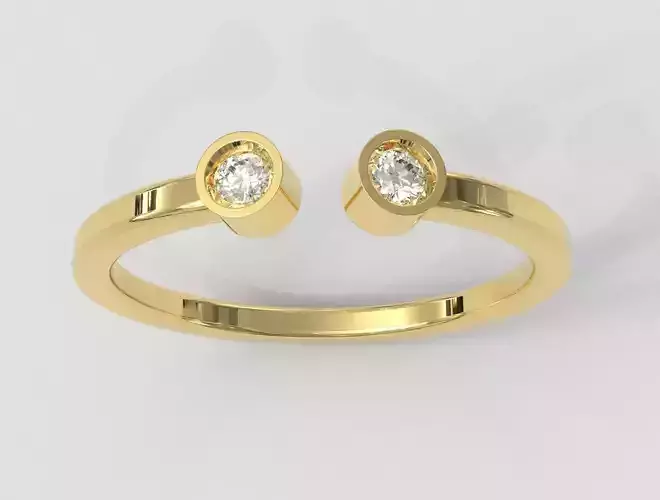 Two Diamonds Ring