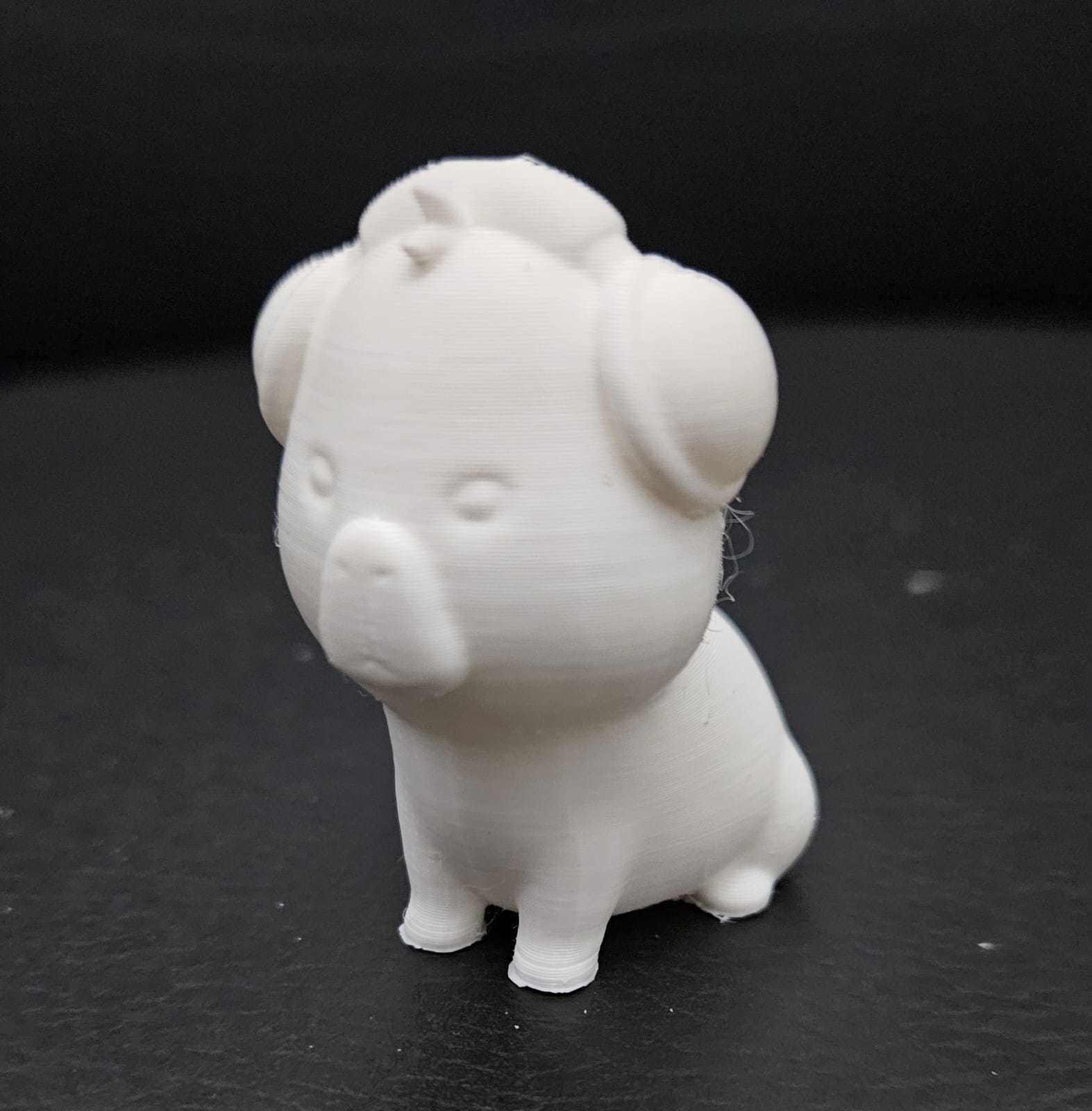 Capybara with Headset 3D print model_6