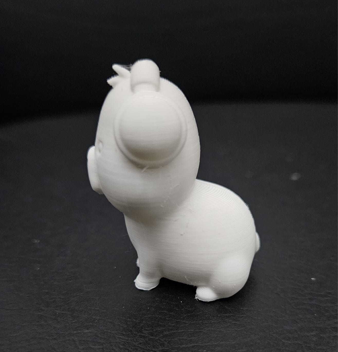 Capybara with Headset 3D print model_7