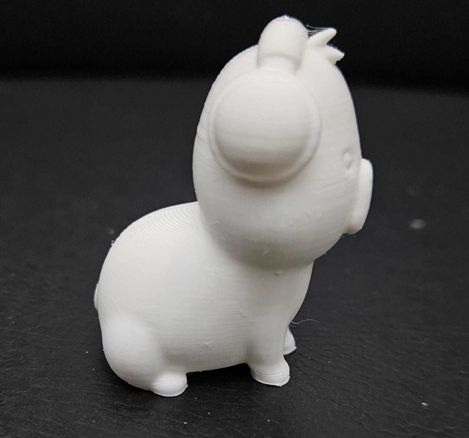 Capybara with Headset 3D print model_10