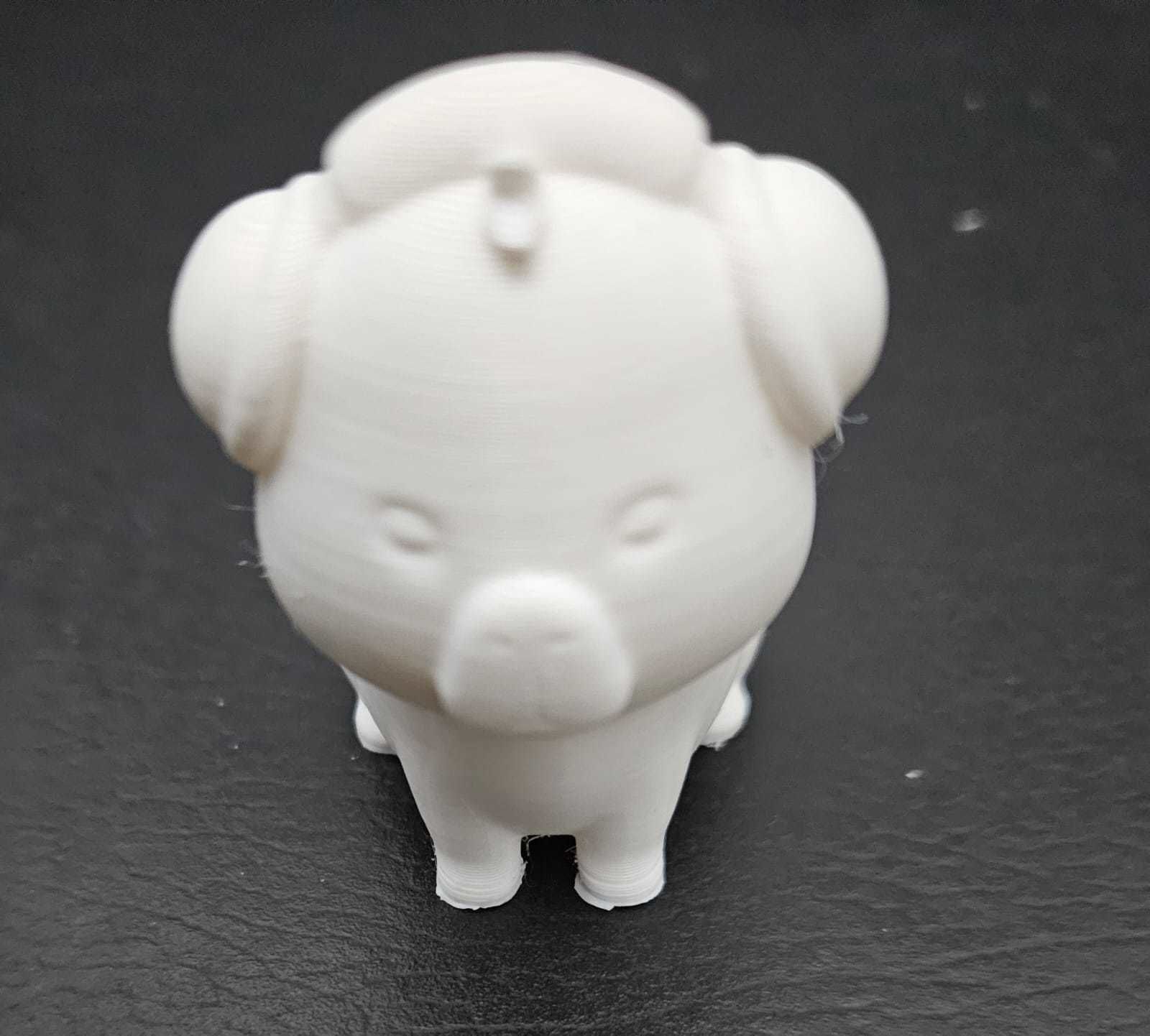 Capybara with Headset 3D print model_13