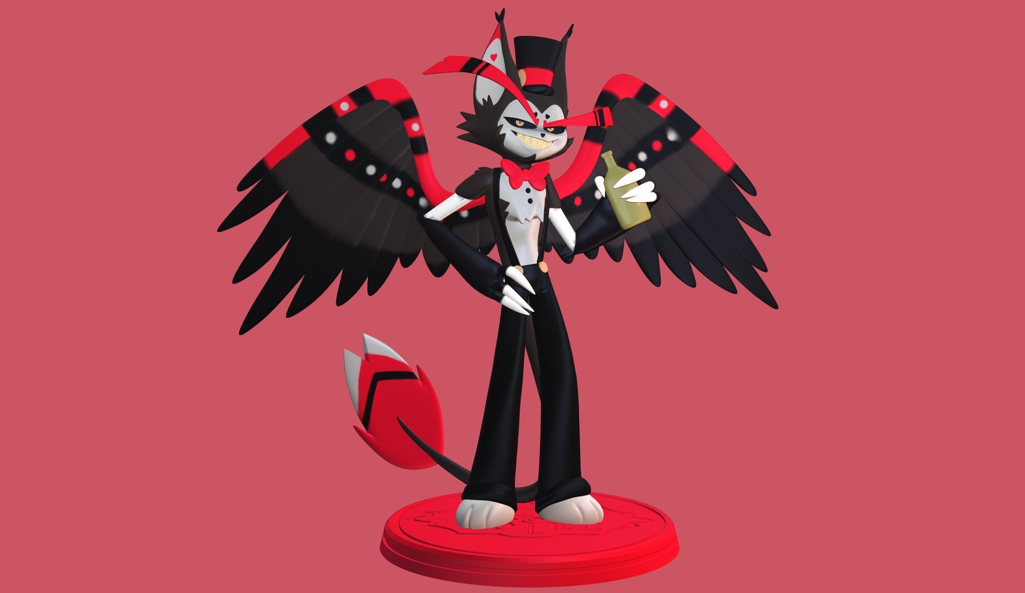 Husk Hazbin Hotel 3D print model_5