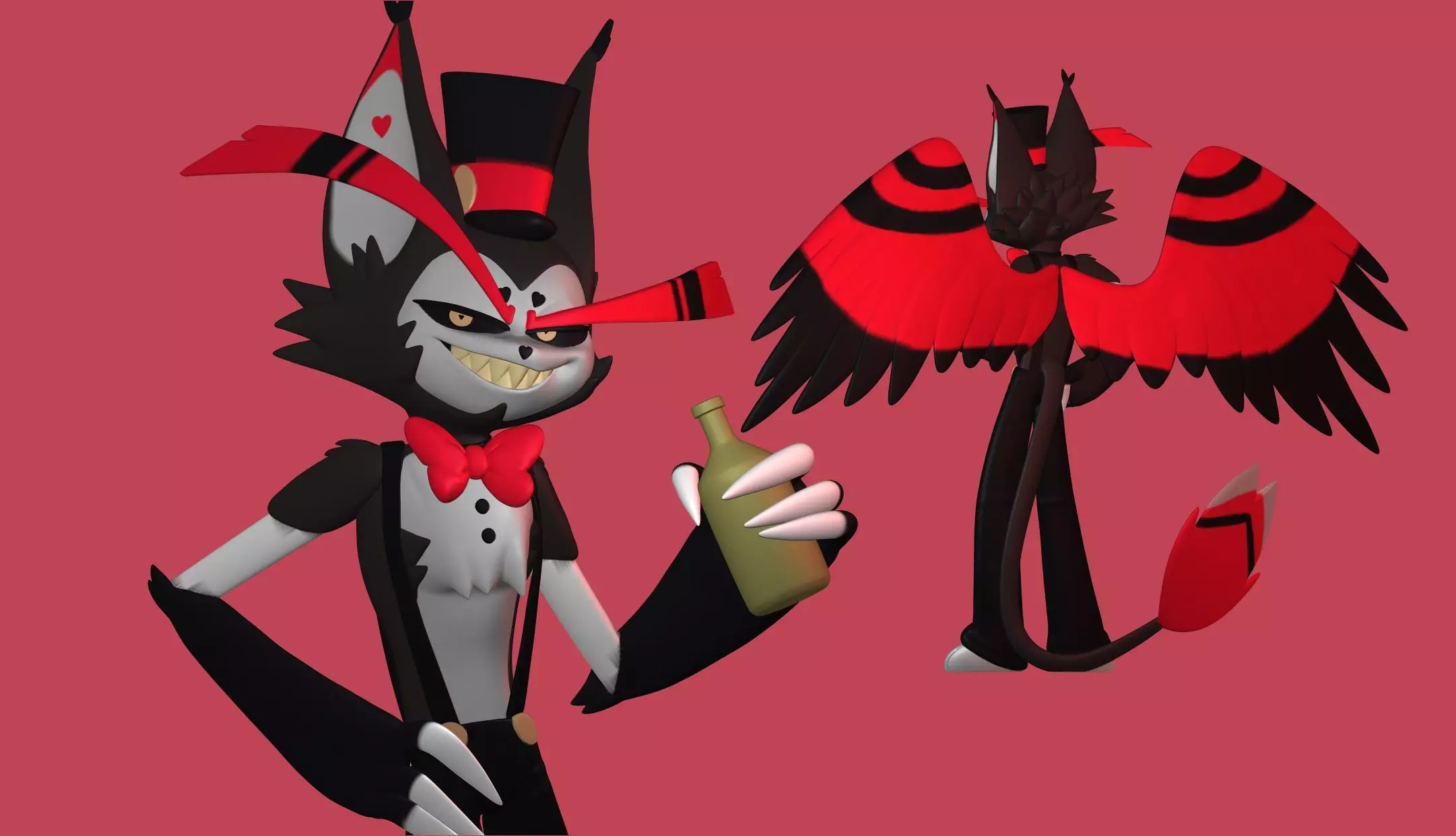 Husk Hazbin Hotel 3D print model_0