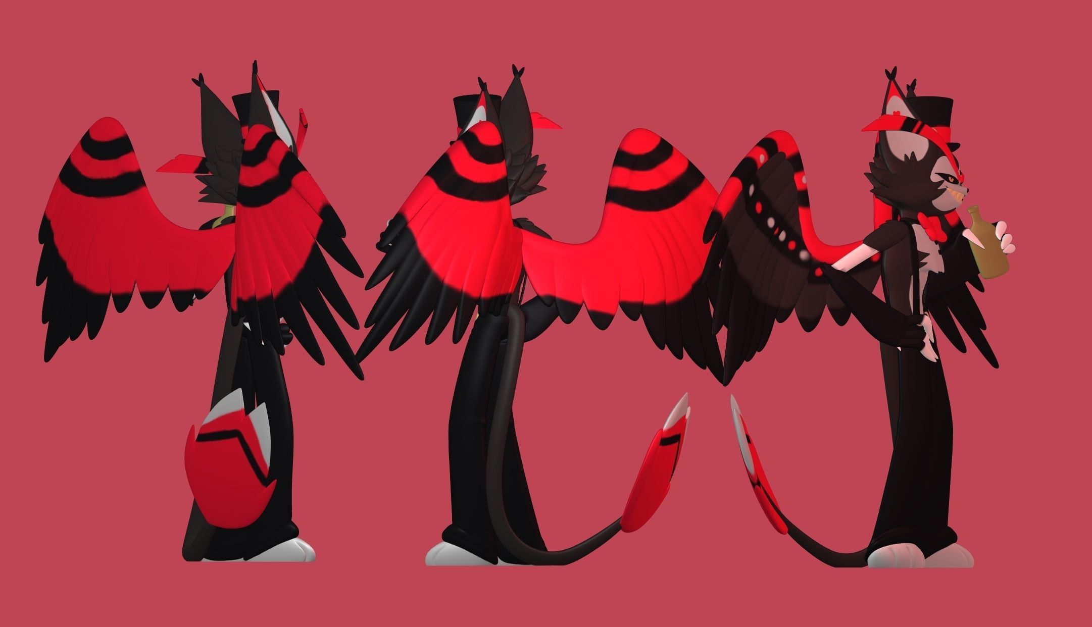 Husk Hazbin Hotel 3D print model_6