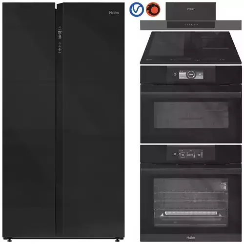 Haier Appliance Collection Set 02 3D model
