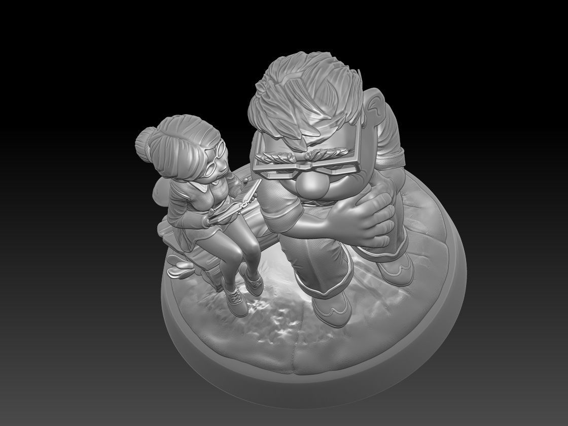 Carl and Ellie 3D Print Model 3D print model_17