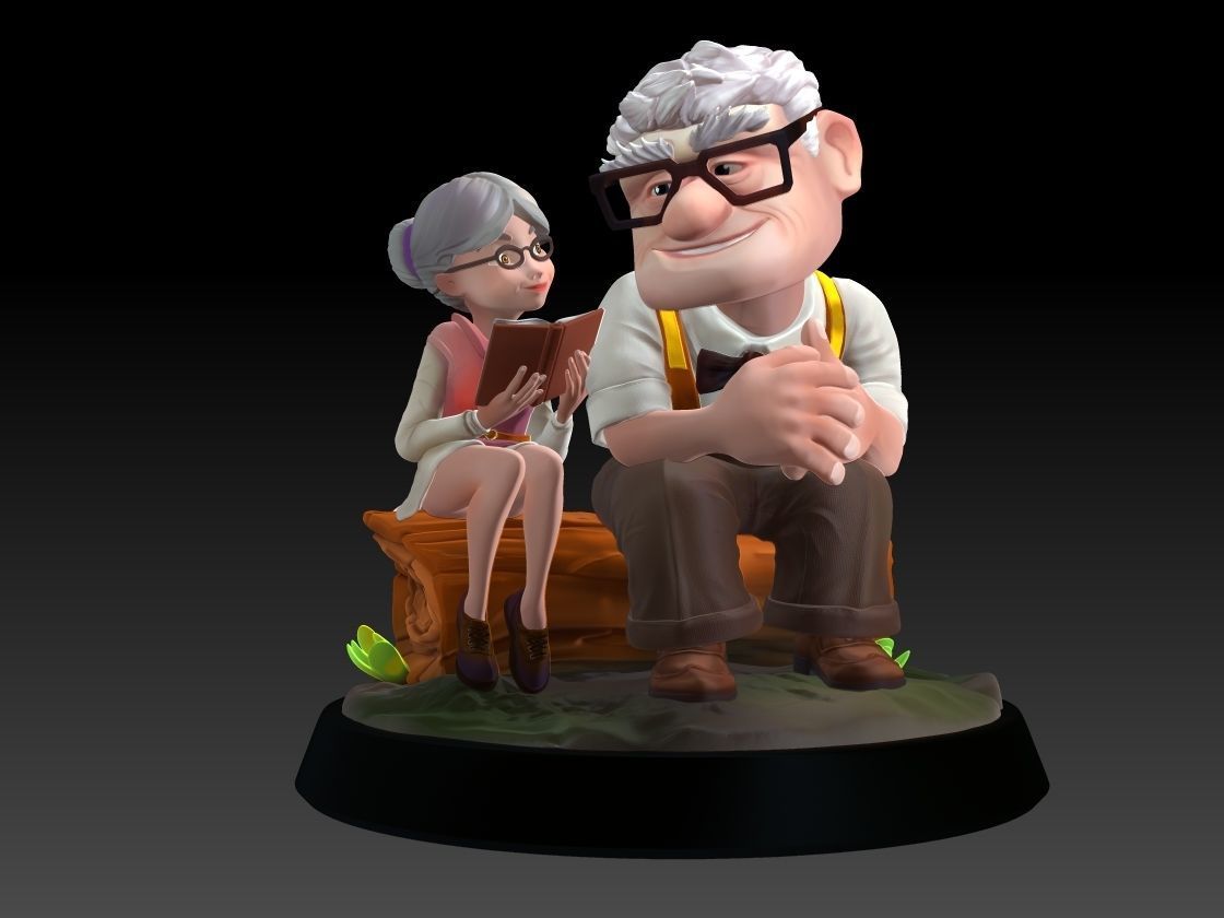Carl and Ellie 3D Print Model 3D print model_9
