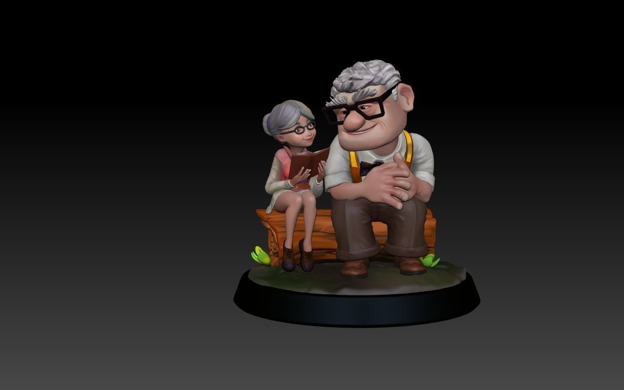 Carl and Ellie 3D Print Model 3D print model_10