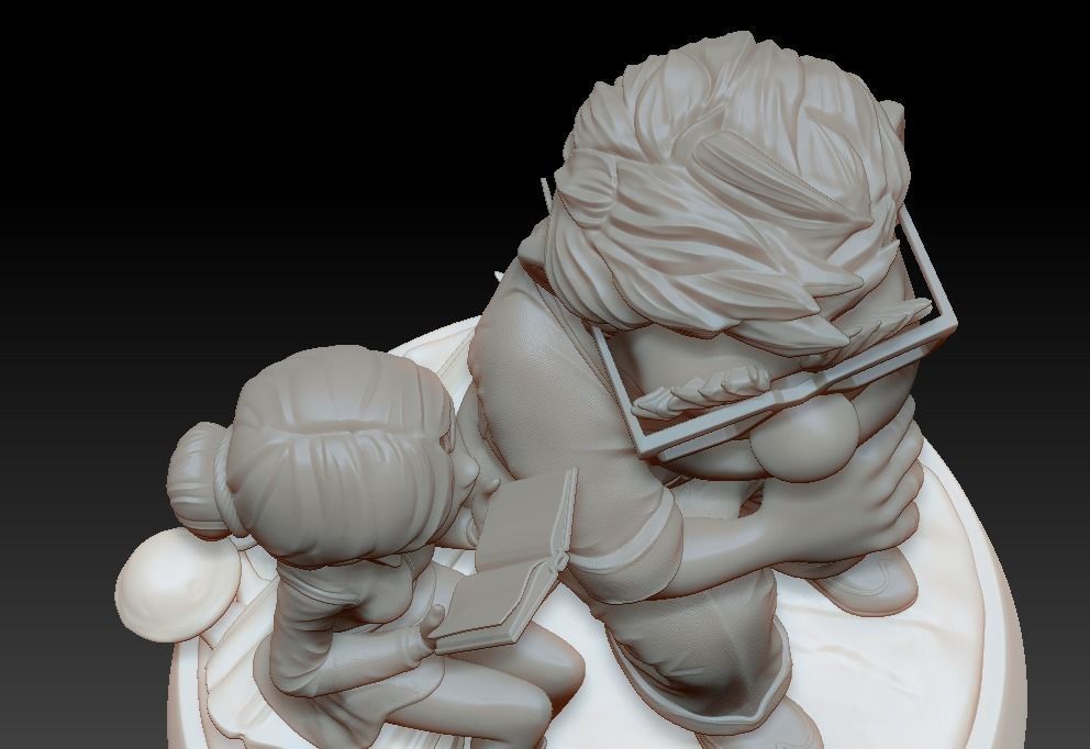 Carl and Ellie 3D Print Model 3D print model_22