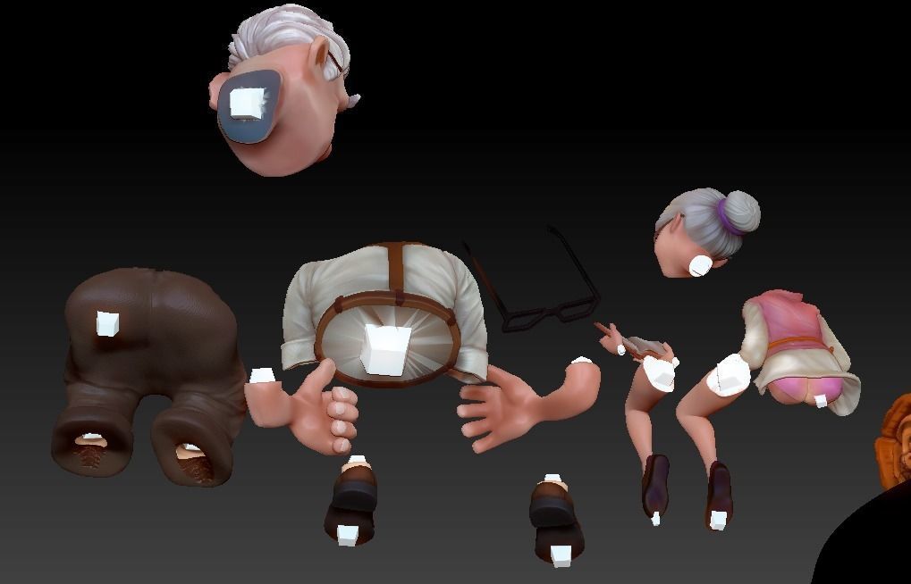 Carl and Ellie 3D Print Model 3D print model_40