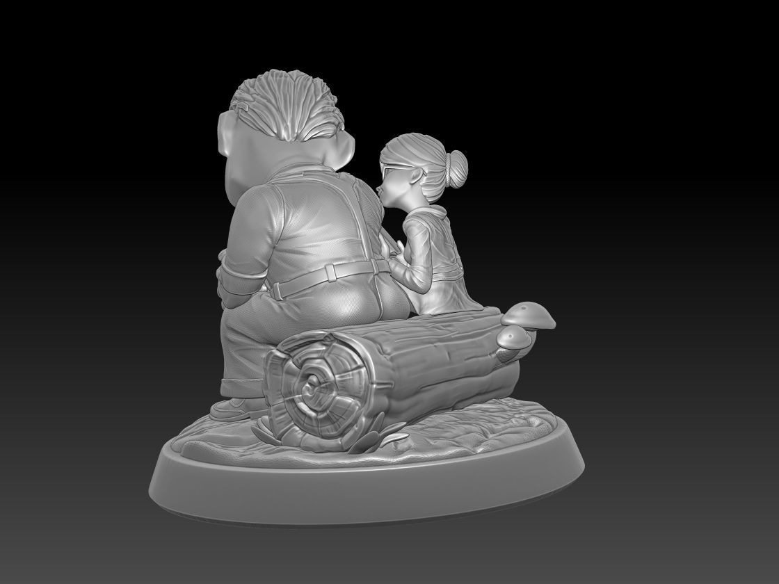 Carl and Ellie 3D Print Model 3D print model_13