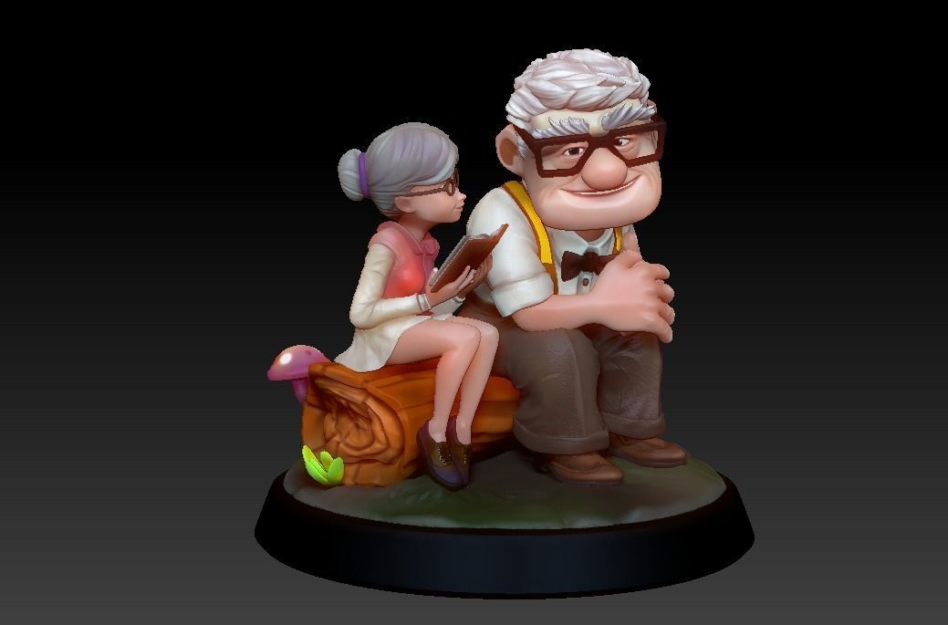 Carl and Ellie 3D Print Model 3D print model_27