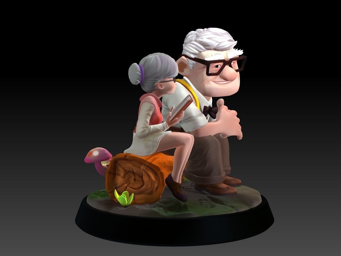 Carl and Ellie 3D Print Model 3D print model_8