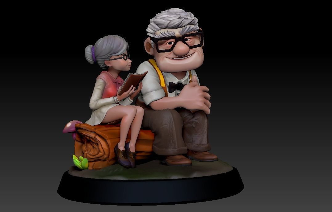 Carl and Ellie 3D Print Model 3D print model_29
