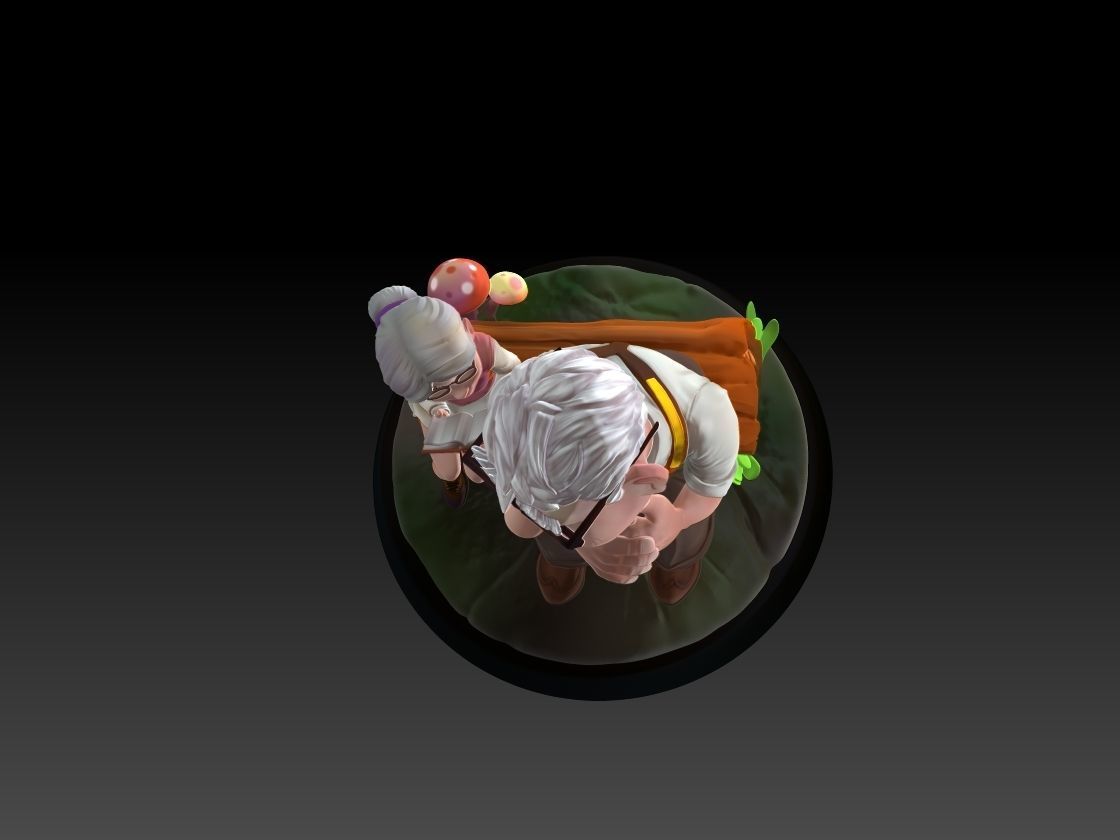 Carl and Ellie 3D Print Model 3D print model_16