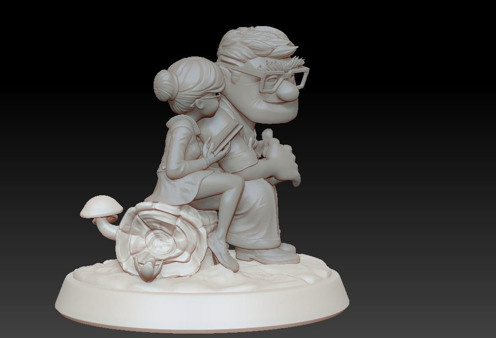 Carl and Ellie 3D Print Model 3D print model_21