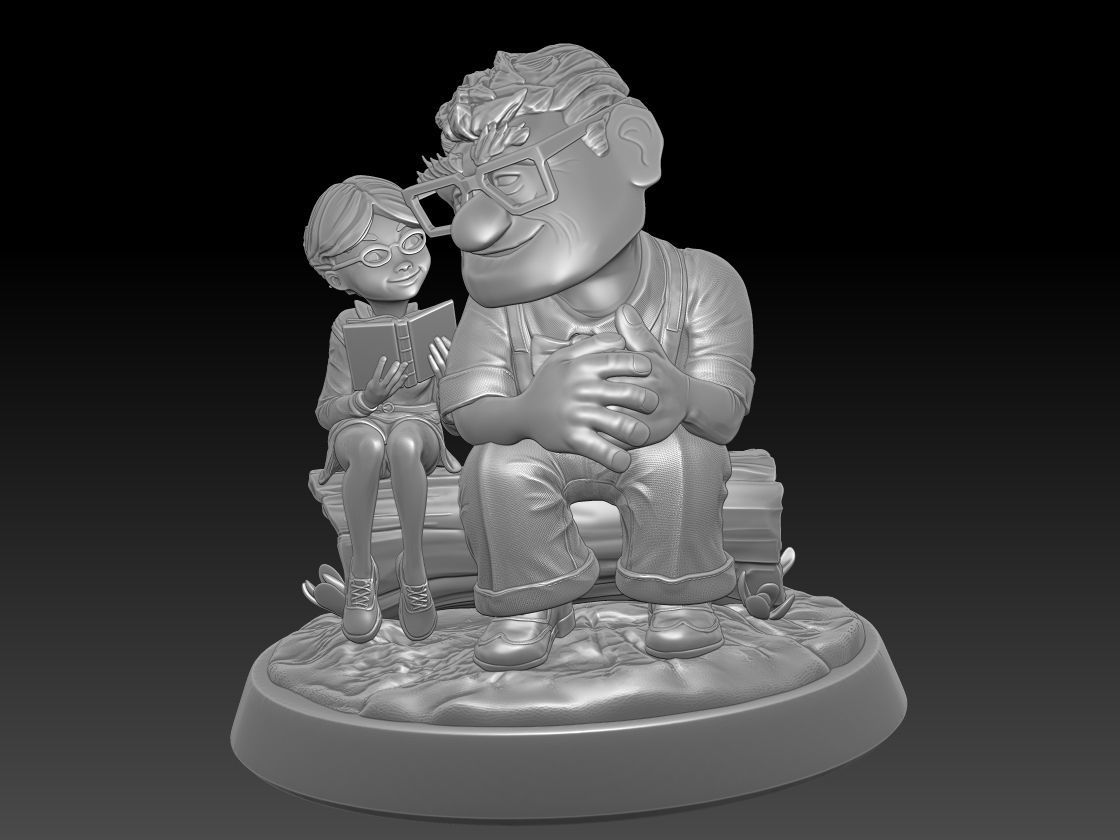 Carl and Ellie 3D Print Model 3D print model_7