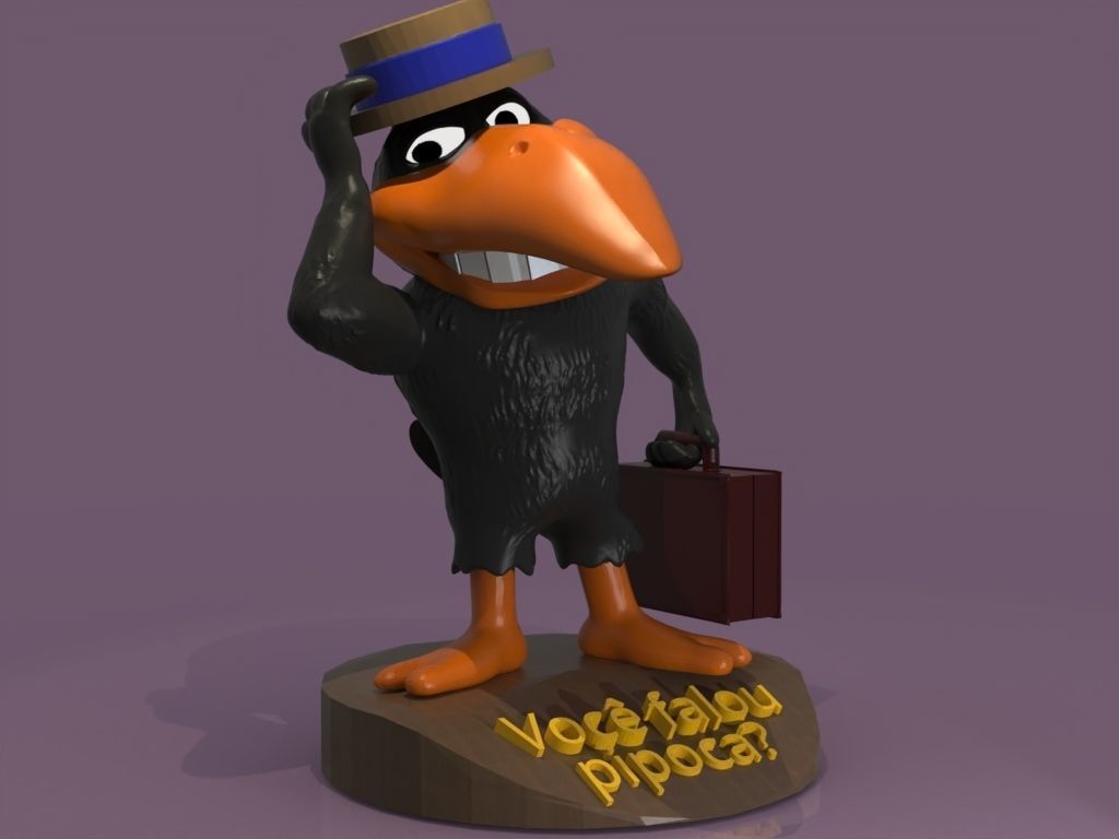 Jubilee Woody Woodpecker 3D print model_2