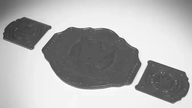 WWE World Champion Belt 3D print model