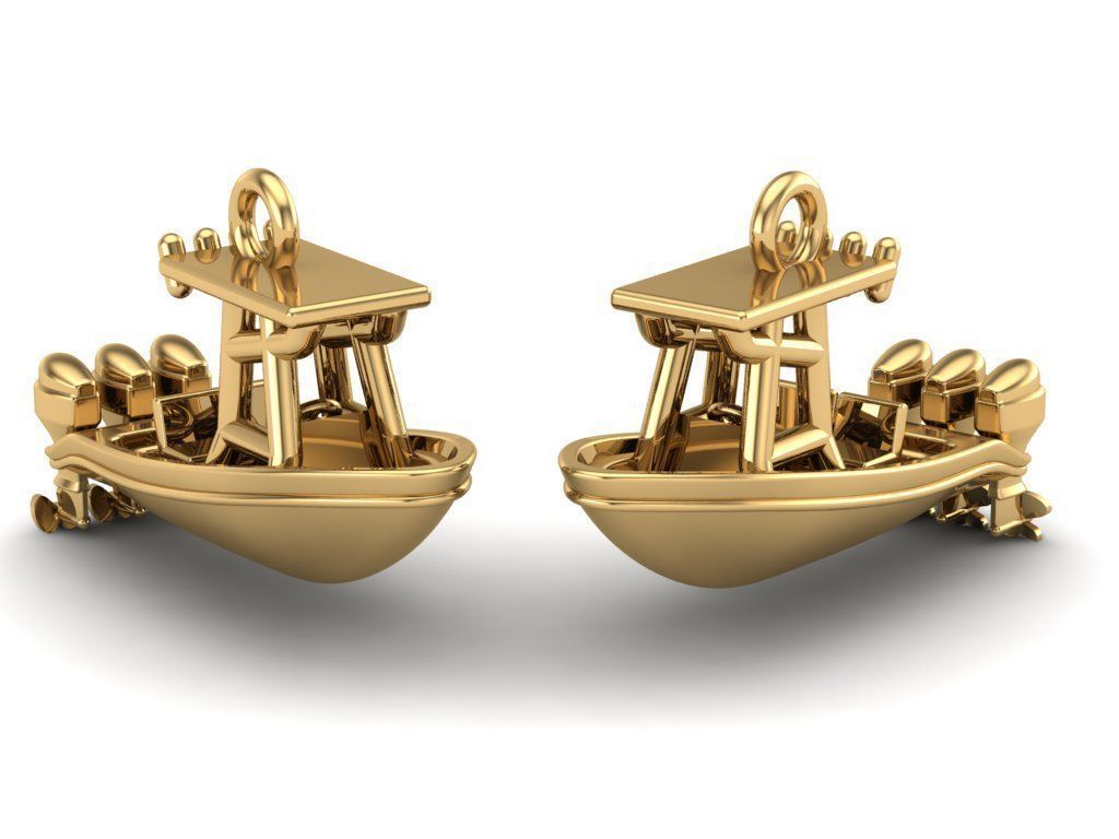 Center Console Boat Pendant 3D print model_5