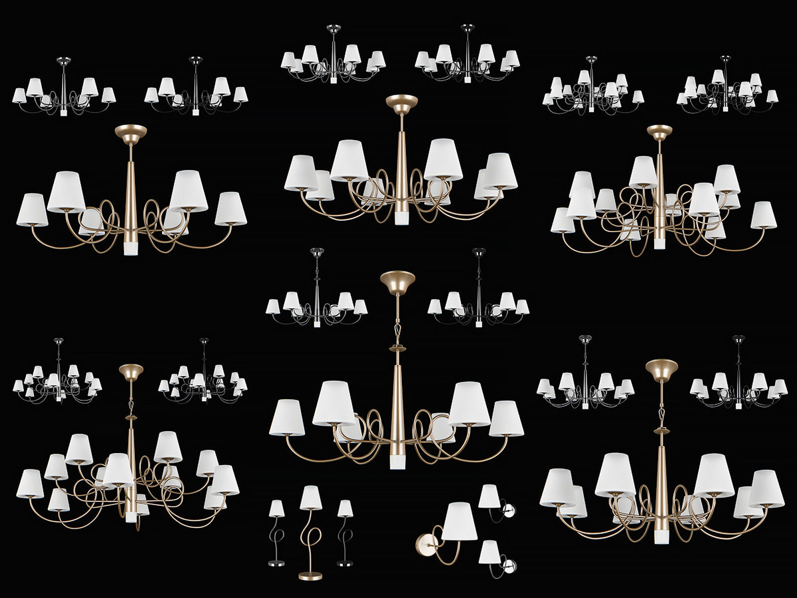 814 Vortico Lightstar Collection of Modern Lamps _1