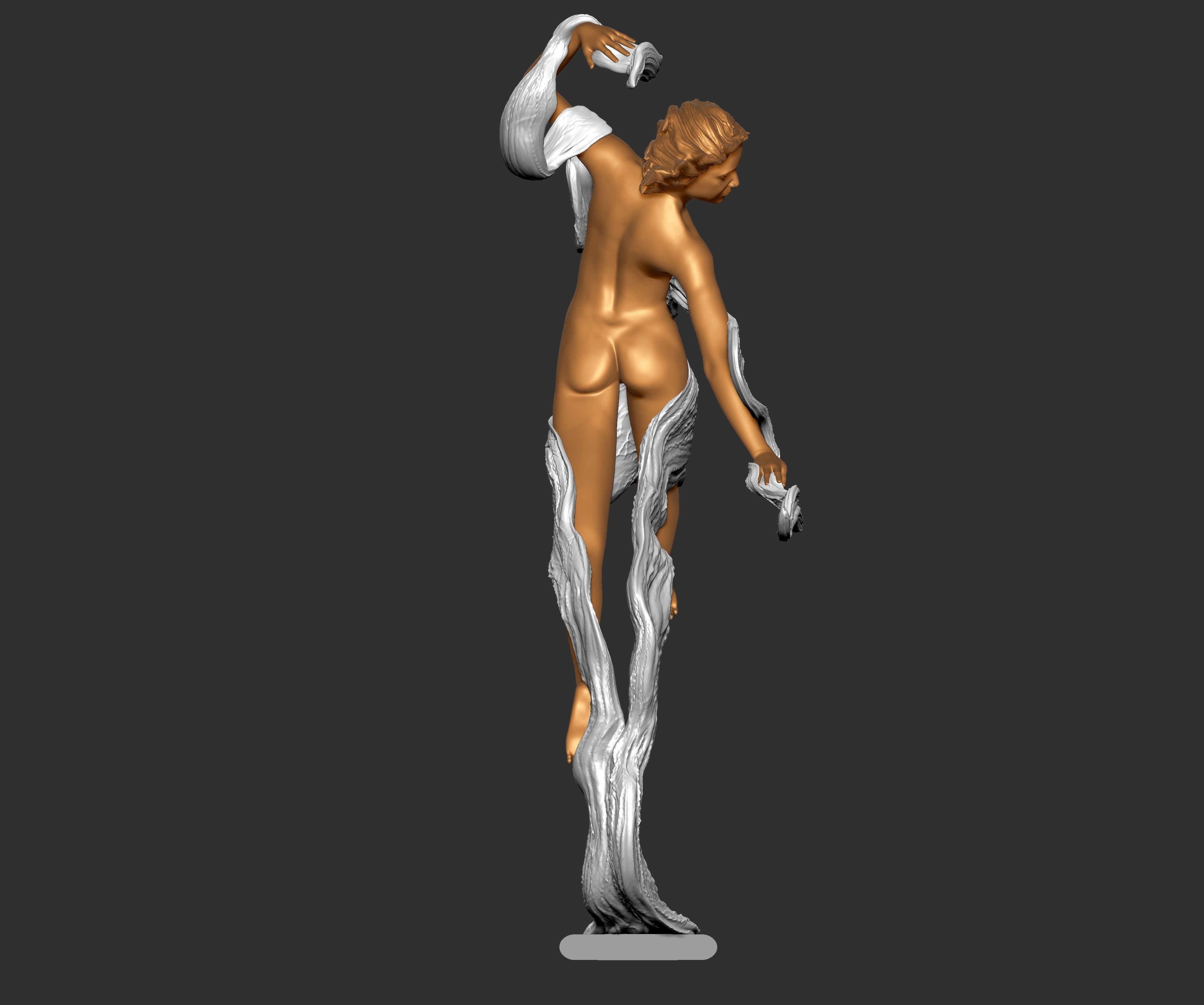 THE FLIGHT GIRL - LUO LI RONG 3D print model_5