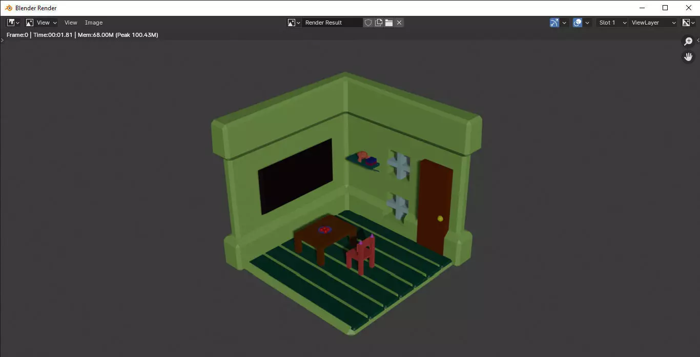 Livingroom Free 3D model
