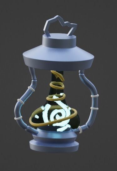 The Forgotten Era Lamp 3D model_6