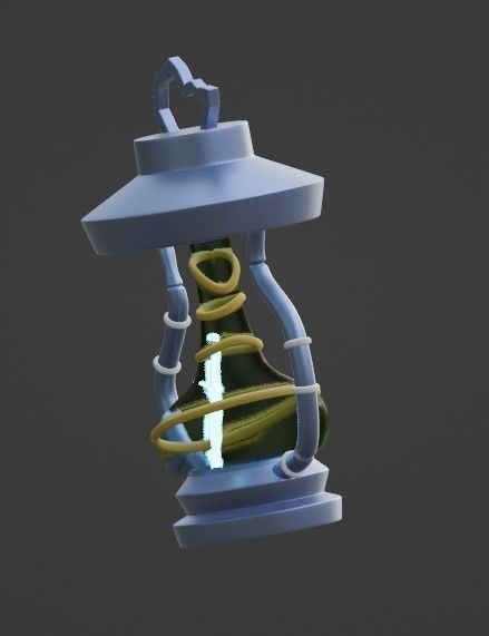 The Forgotten Era Lamp 3D model_5