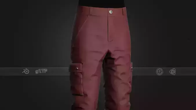 Red Snowboard Pants Style 1