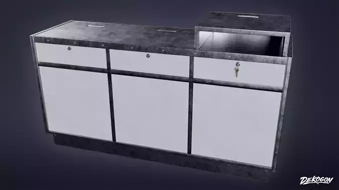FIRING RANGE - Counter 01 - LOW POLY