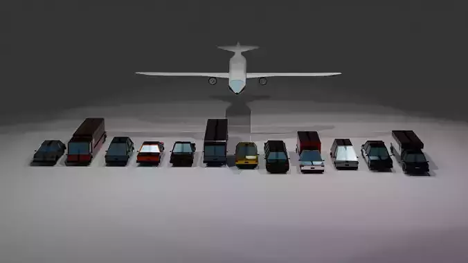 Lowpoly-cars