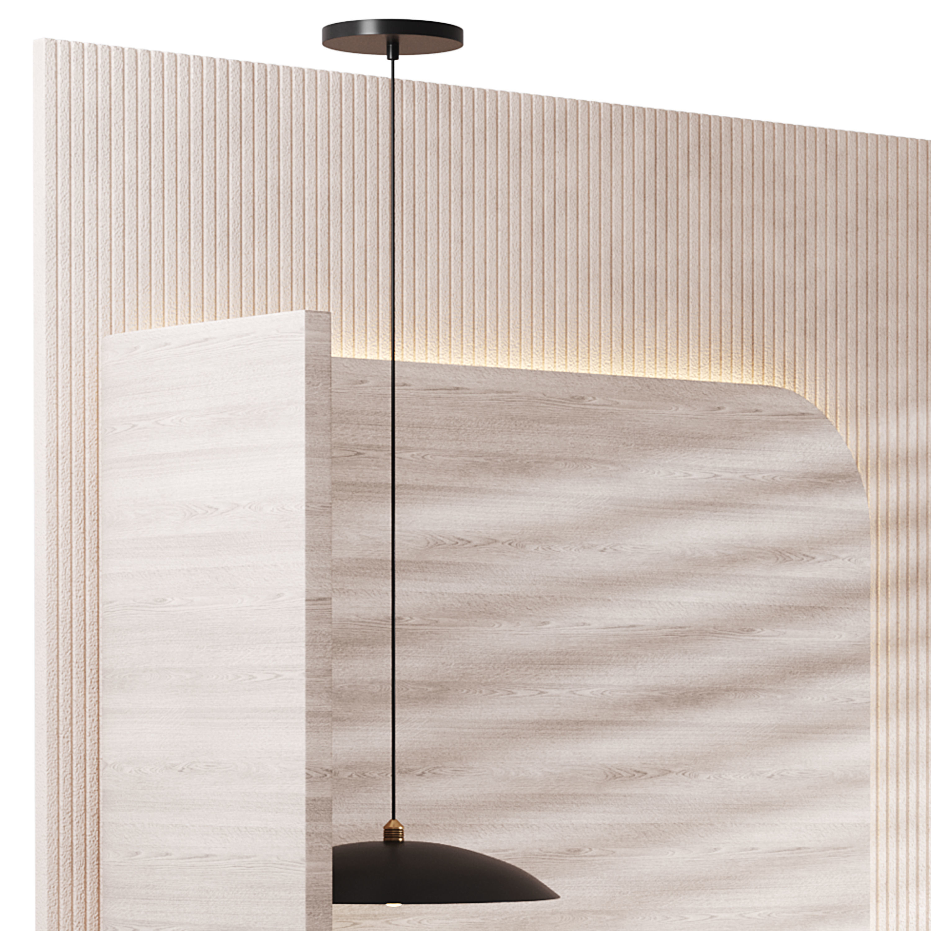 Decorative Wall panel  15 3D model_10