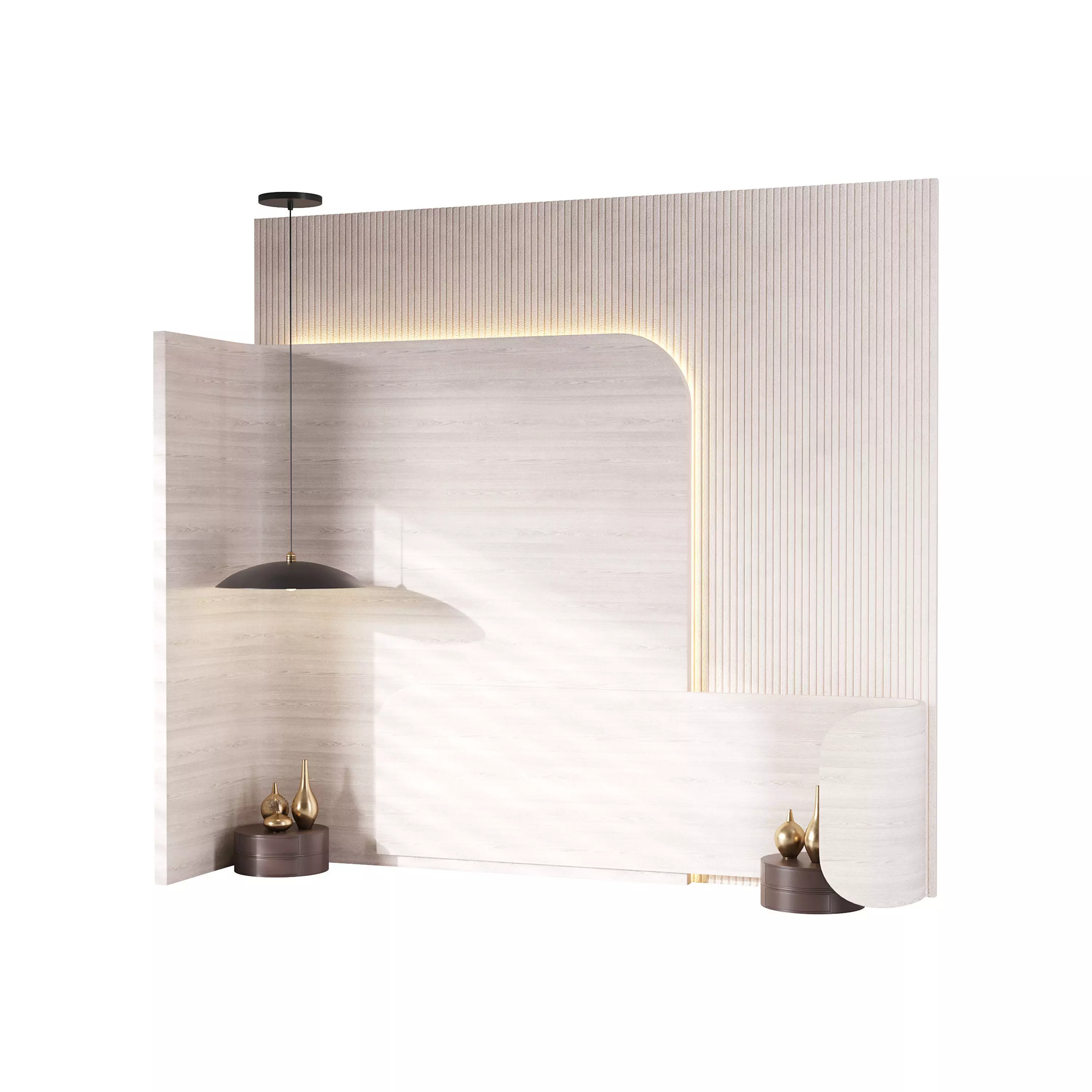 Decorative Wall panel  15 3D model_0