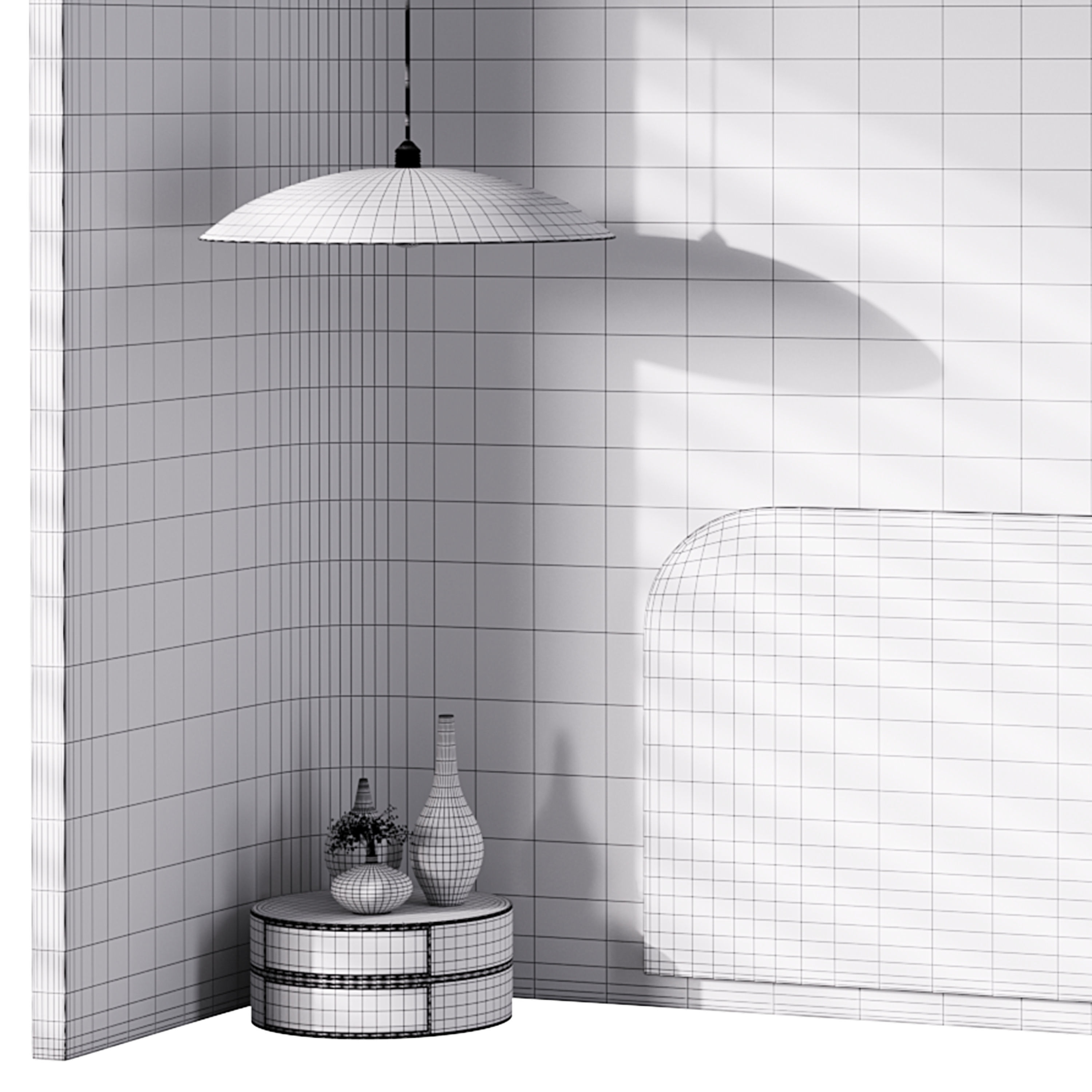 Decorative Wall panel  15 3D model_15