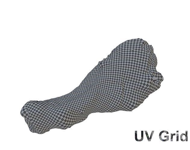 Chicken Leg - 8K UHD Scan Model  3D model 7