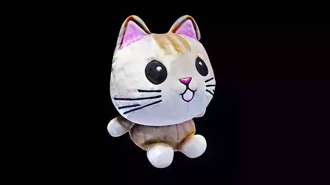 cute little cat plush