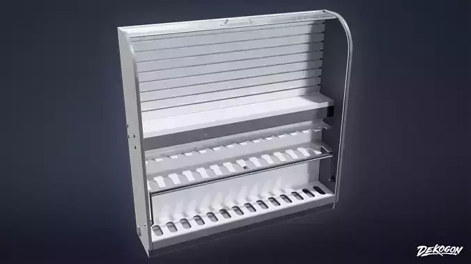 FIRING RANGE - Gun Display 01 - LOW POLY