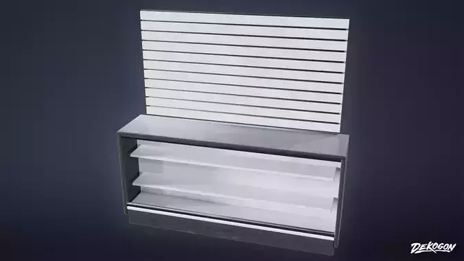 FIRING RANGE - Gun Display 02 - LOW POLY