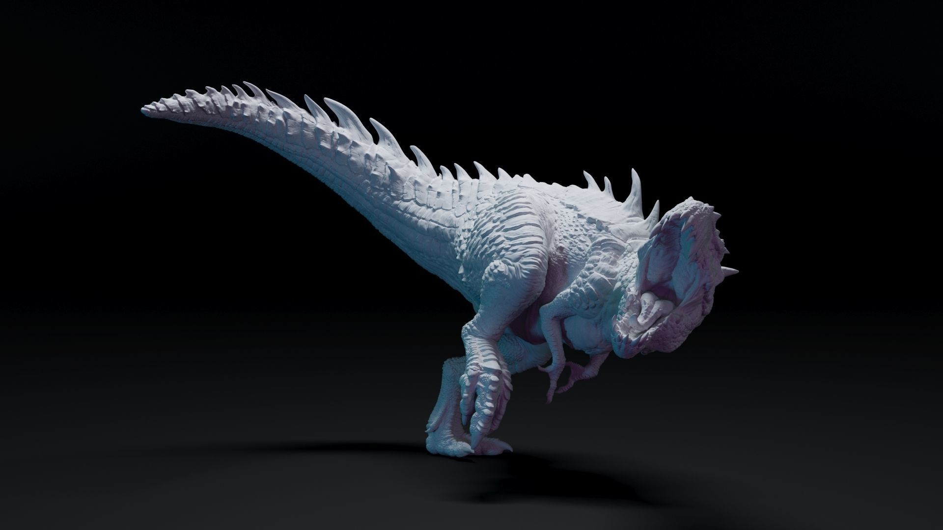 Predator Rex dinosaur 3D print model_3
