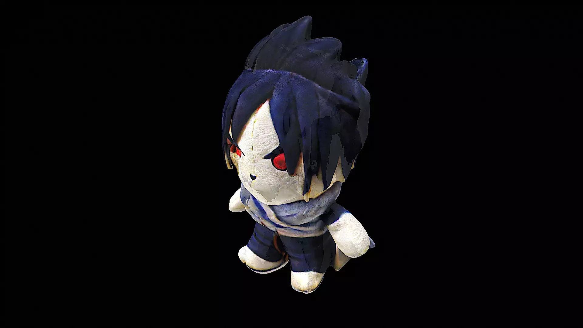 sasuke plush naruto 3D model_0