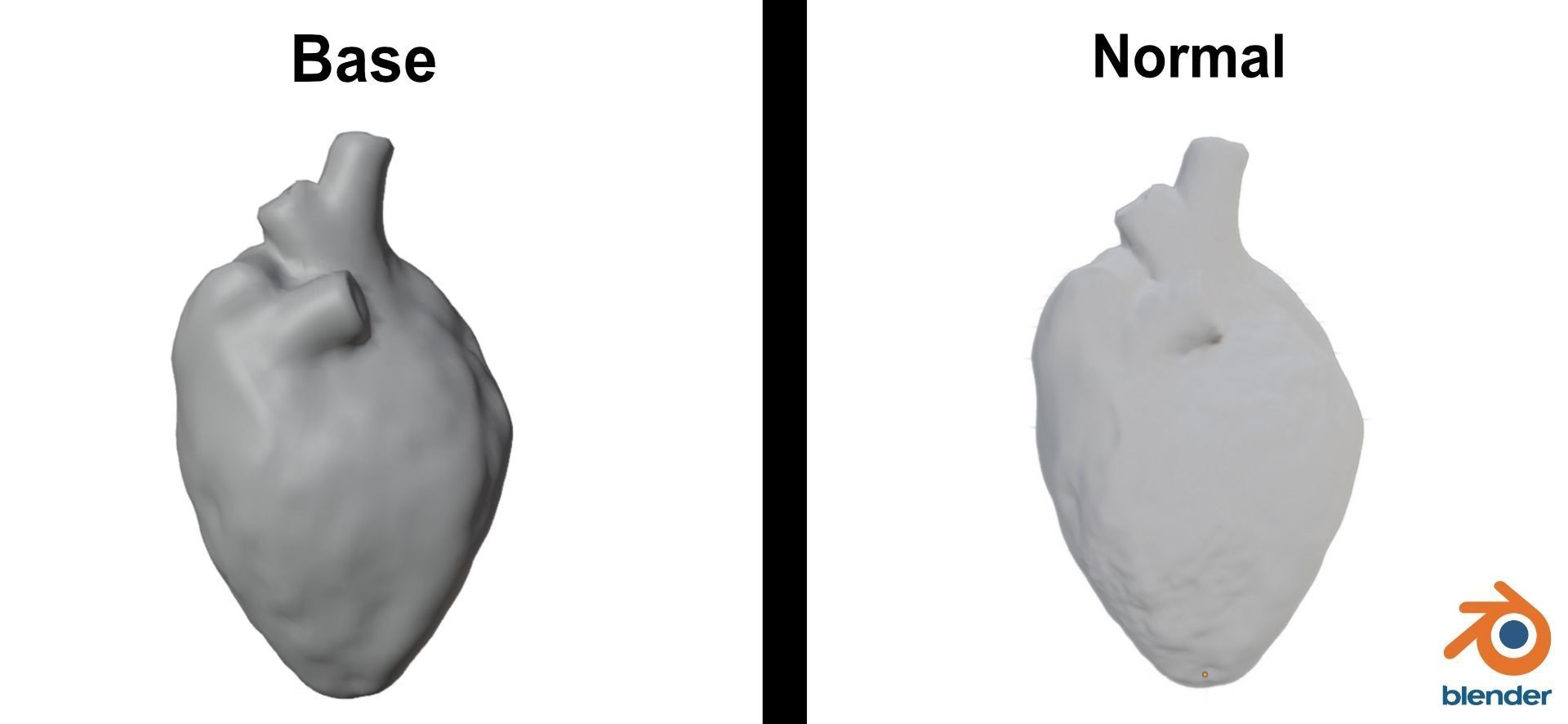 Realistic Heart - 8K UHD Scan Model  Low-poly 3D model_6